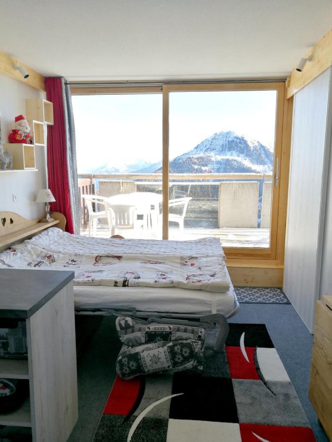Appartement D'Une Chambre A La Plagne Aime 2000 A 10 M Des Pistes Avec Vue Sur La Ville Et Terrasse Amenagee Macot-la-Plagne المظهر الخارجي الصورة