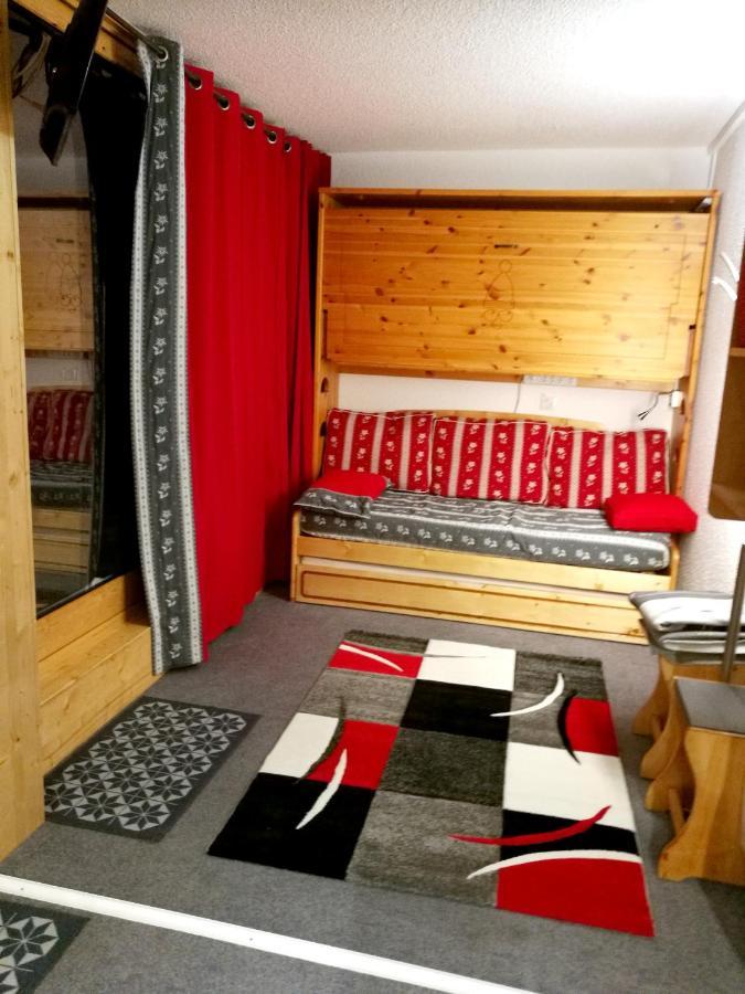 Appartement D'Une Chambre A La Plagne Aime 2000 A 10 M Des Pistes Avec Vue Sur La Ville Et Terrasse Amenagee Macot-la-Plagne المظهر الخارجي الصورة