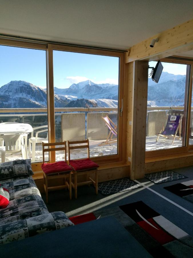 Appartement D'Une Chambre A La Plagne Aime 2000 A 10 M Des Pistes Avec Vue Sur La Ville Et Terrasse Amenagee Macot-la-Plagne المظهر الخارجي الصورة