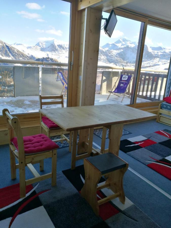Appartement D'Une Chambre A La Plagne Aime 2000 A 10 M Des Pistes Avec Vue Sur La Ville Et Terrasse Amenagee Macot-la-Plagne المظهر الخارجي الصورة