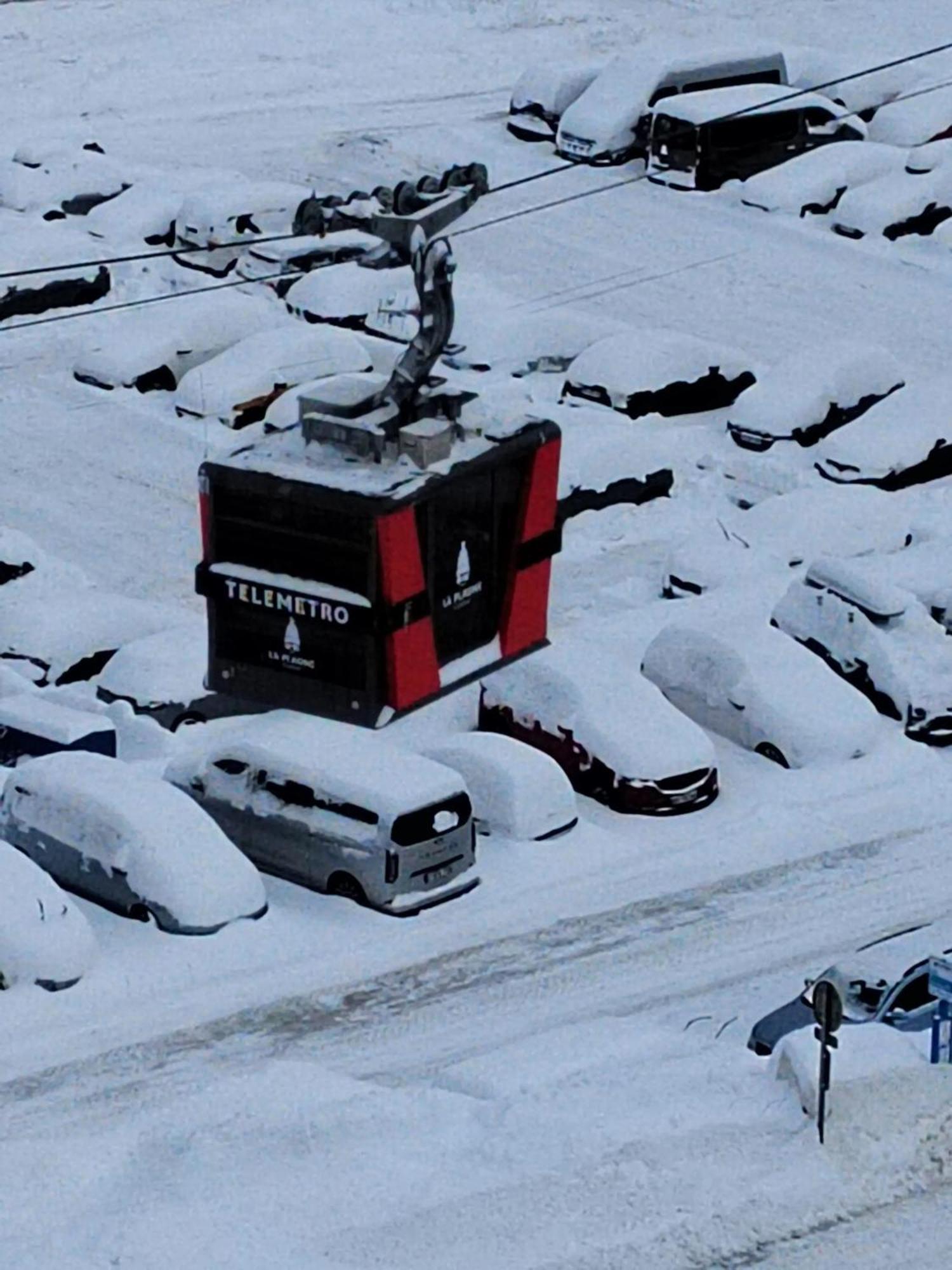 Appartement D'Une Chambre A La Plagne Aime 2000 A 10 M Des Pistes Avec Vue Sur La Ville Et Terrasse Amenagee Macot-la-Plagne المظهر الخارجي الصورة