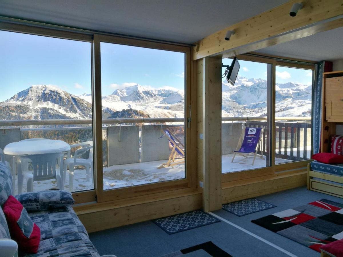 Appartement D'Une Chambre A La Plagne Aime 2000 A 10 M Des Pistes Avec Vue Sur La Ville Et Terrasse Amenagee Macot-la-Plagne المظهر الخارجي الصورة